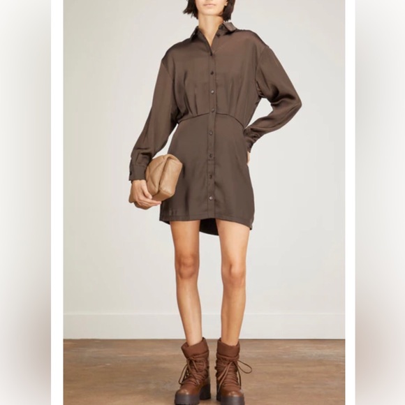 SAMSOE SAMSOE Liza shirt dress size L NWT - Picture 1 of 11